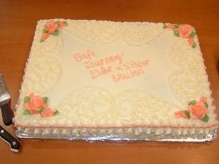 Safe Journey Cake